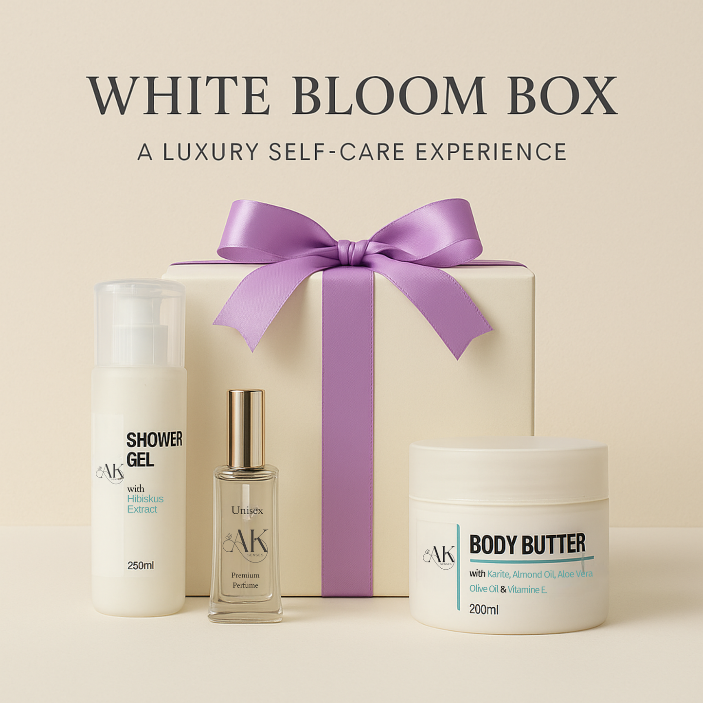 White Bloom Box